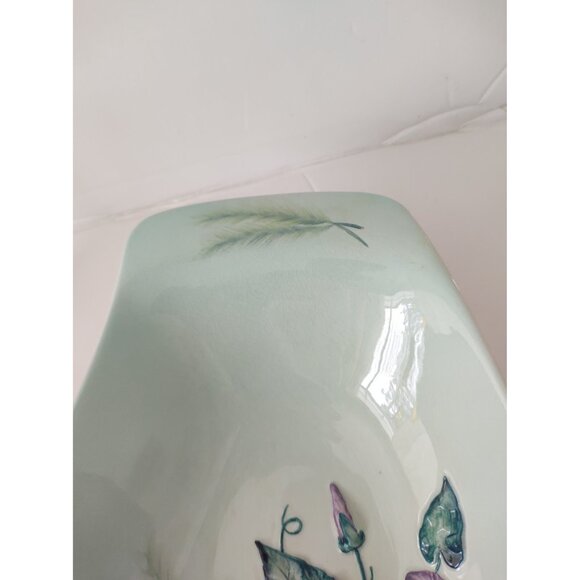 Carlton Ware England Australian Design Serving Tray Raised Florals 10 1/2" - Picture 11 of 13